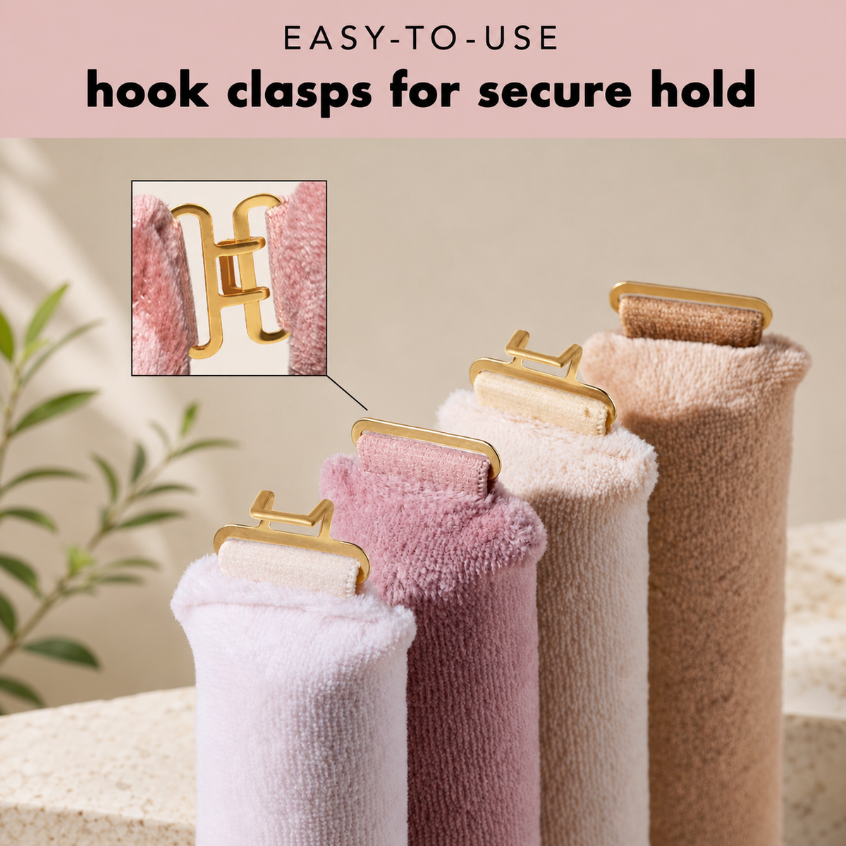 Heatless Volumizing Hair Rods - 4 Set