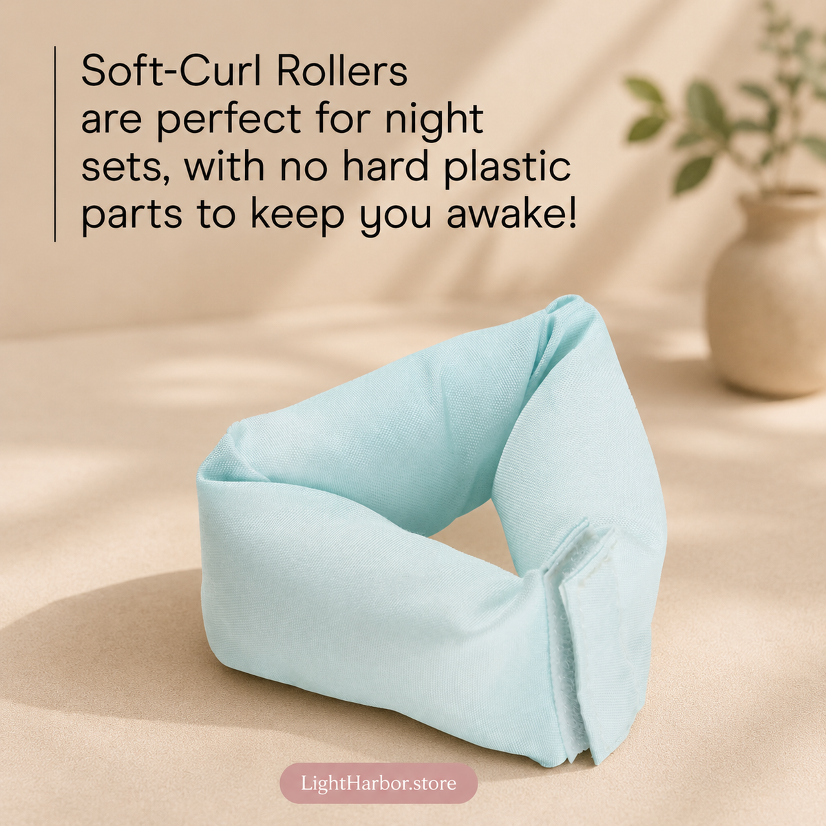 Soft Overnight Hair Curler Set