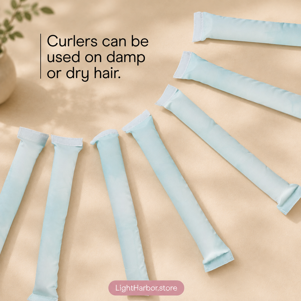 Soft Overnight Hair Curler Set