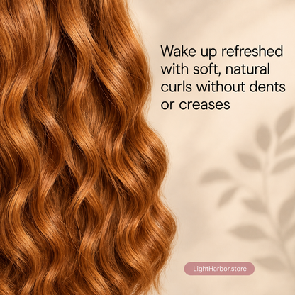 Soft Overnight Hair Curler Set